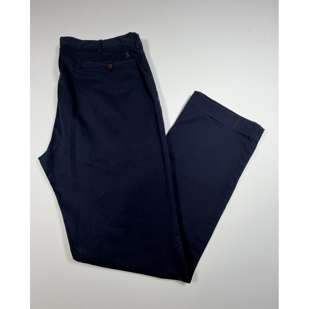 Polo Ralph Lauren Stretch Classic Fit Chino Pants Navy Men's 40x36 Twill
